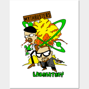 MythBusters Laborrtory Posters and Art